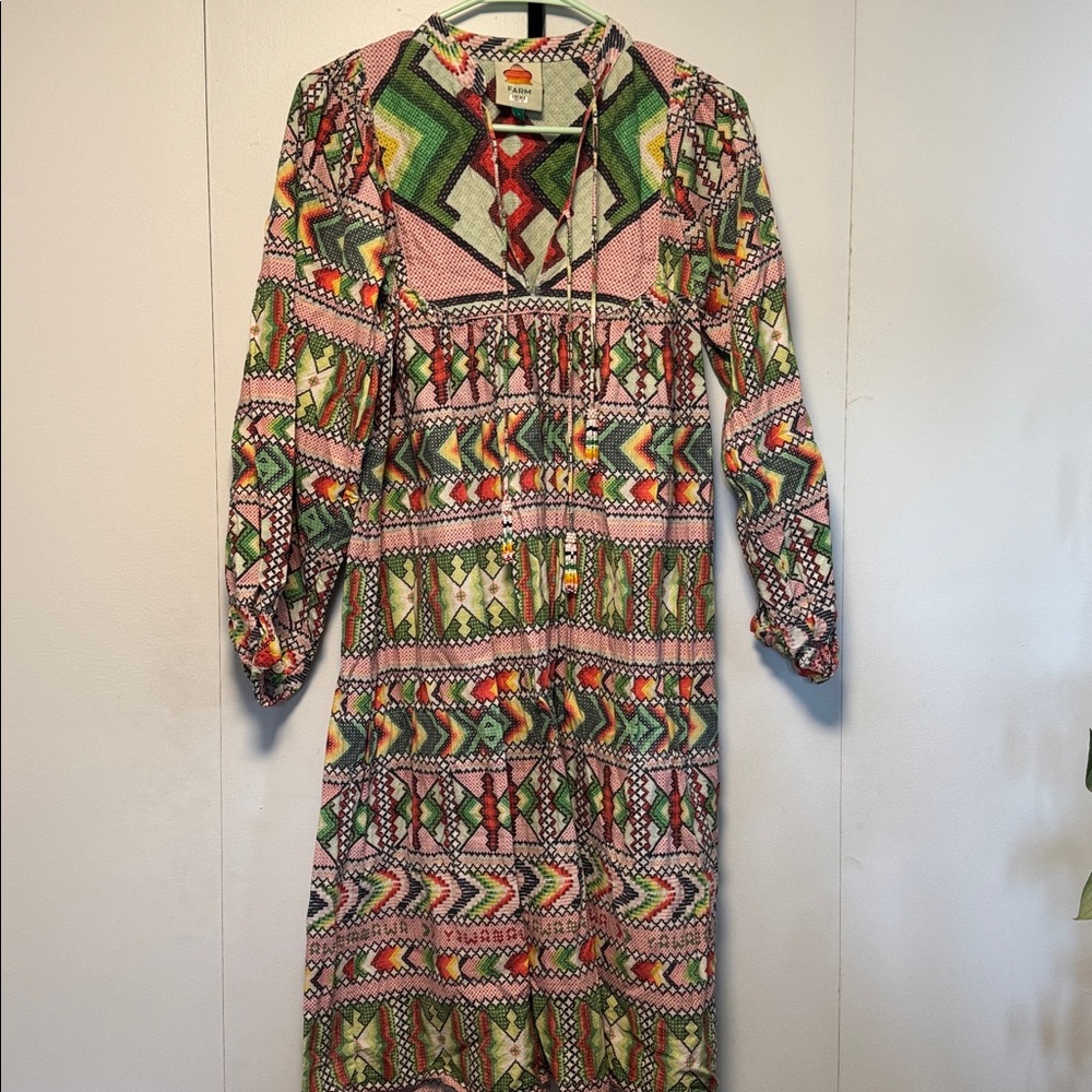 FARM Rio Amulet Dress Size Small